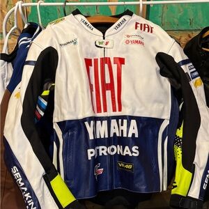 Vr 46 yamaha fiat motorcycle jacket